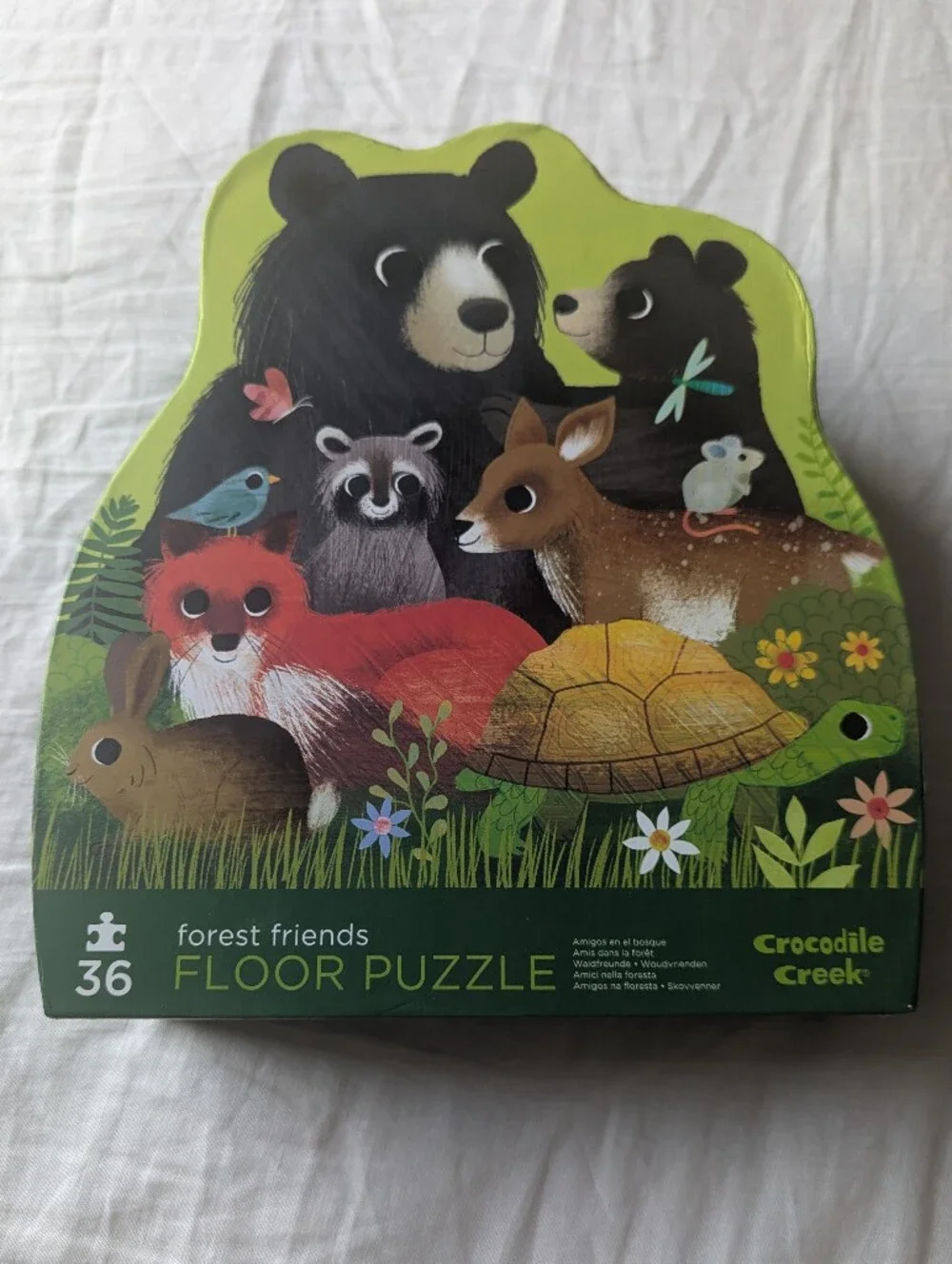 Crocodile Creek Forest Friends 36 Piece Floor Puzzle